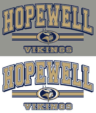 Hopewell Vikings Basketball Jersey Reversible Mens Small Preowned Hopewell  PA